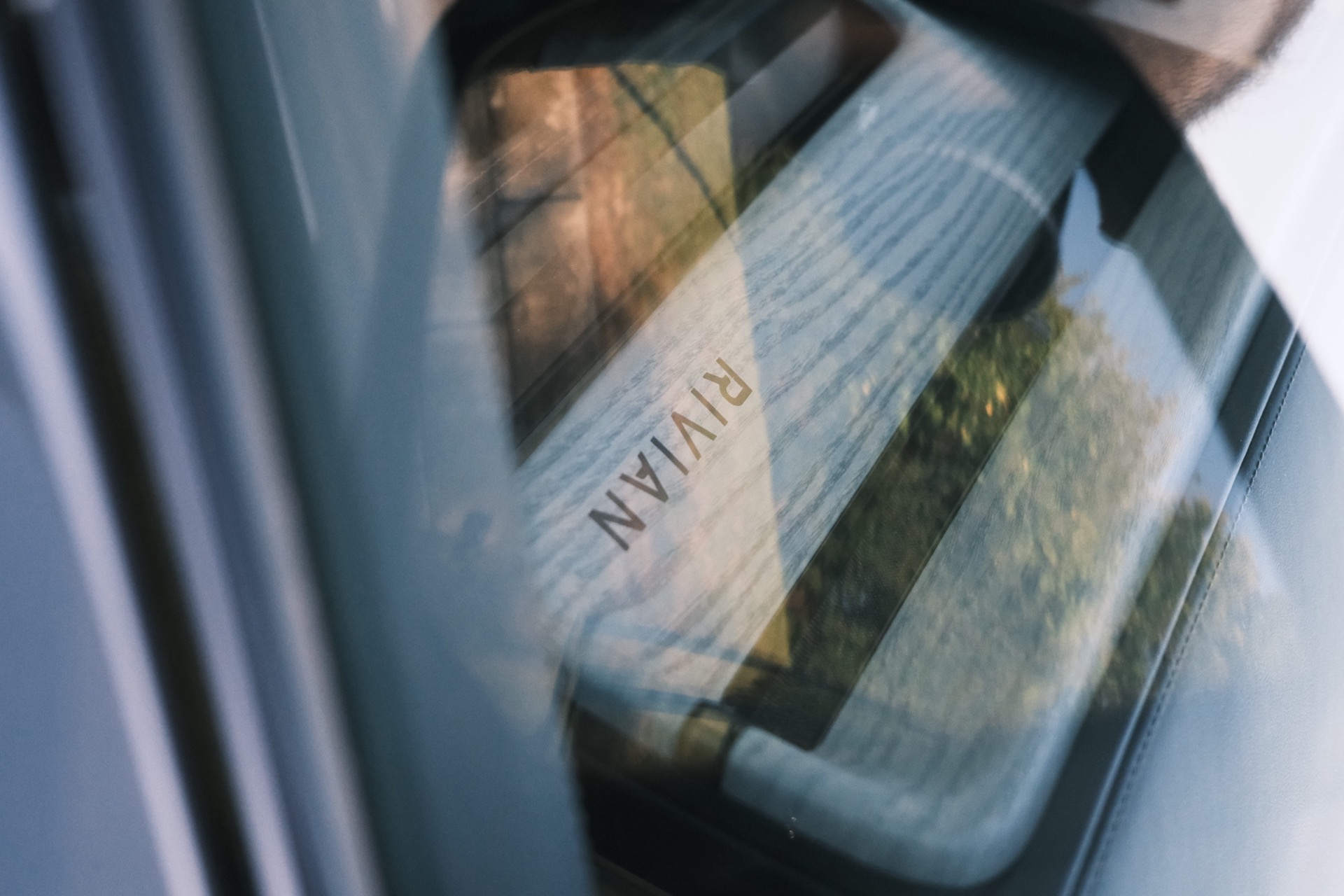Rivian R1S Ocean Coast interior